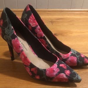 Cute floral heels